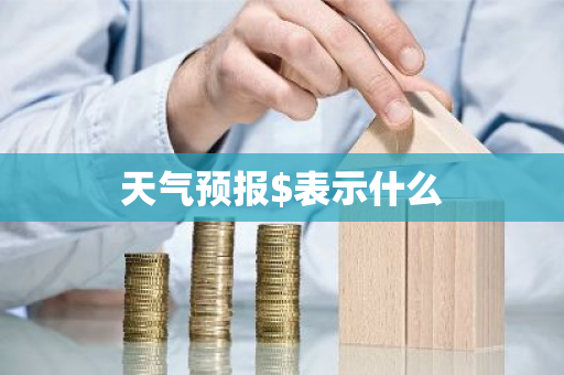 天气预报$表示什么