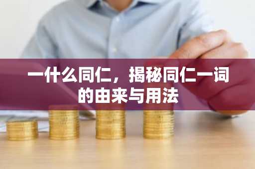 一什么同仁，揭秘同仁一词的由来与用法
