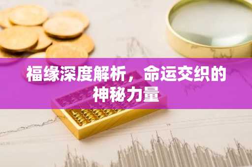 福缘深度解析，命运交织的神秘力量