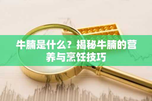 牛腩是什么？揭秘牛腩的营养与烹饪技巧