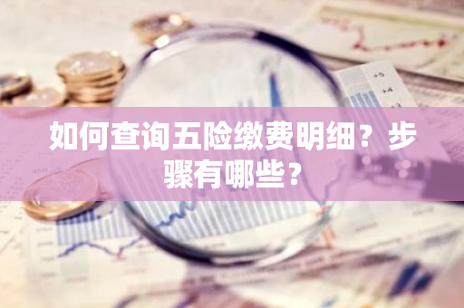 如何查询五险缴费明细？步骤有哪些？