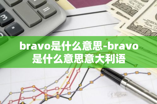 bravo是什么意思-bravo是什么意思意大利语