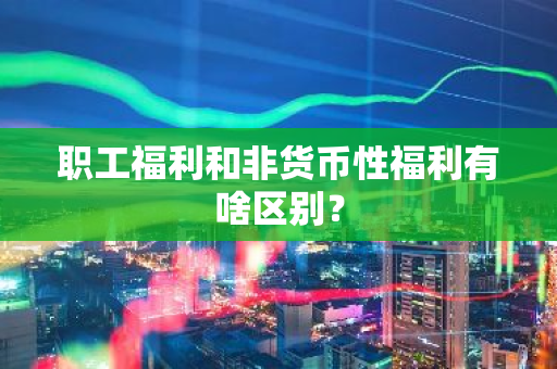 职工福利和非货币性福利有啥区别？