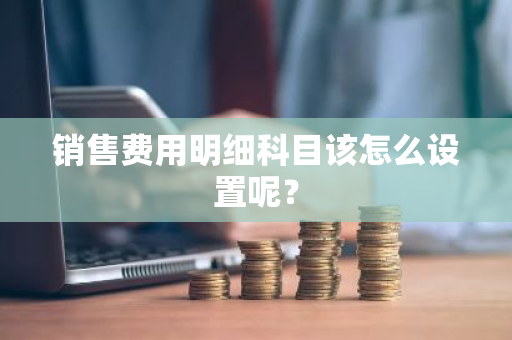销售费用明细科目该怎么设置呢？