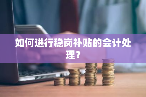 如何进行稳岗补贴的会计处理？