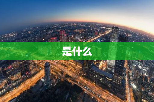 是什么