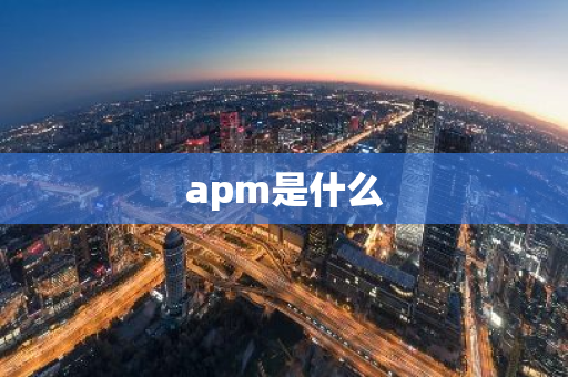 apm是什么