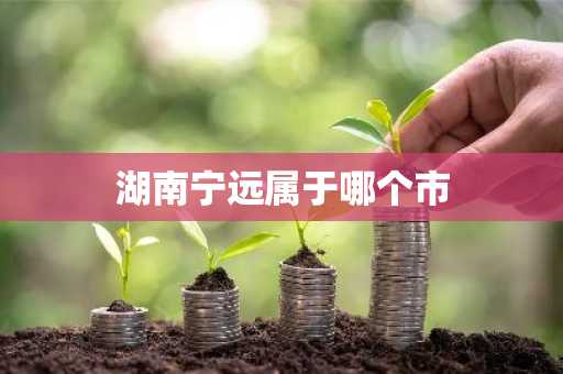 湖南宁远属于哪个市
