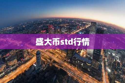 盛大币std行情