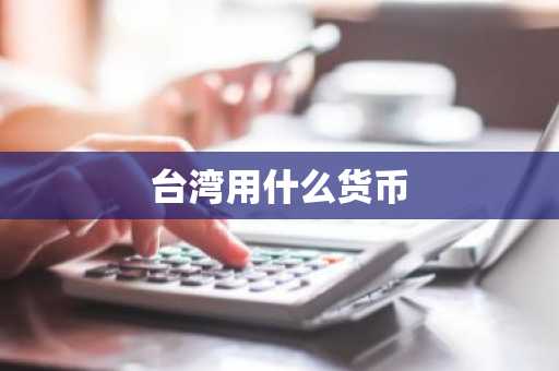 台湾用什么货币