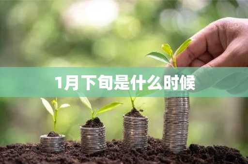 1月下旬是什么时候