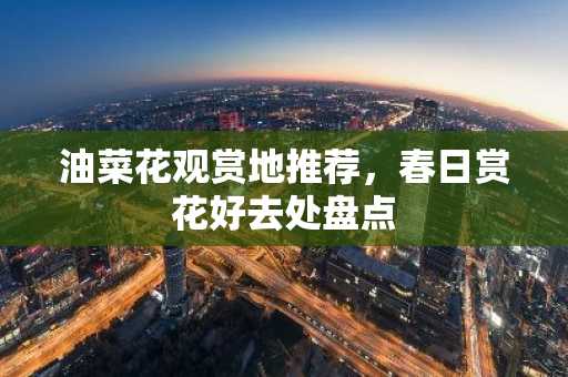 油菜花观赏地推荐，春日赏花好去处盘点