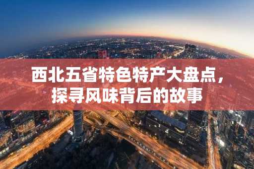 西北五省特色特产大盘点，探寻风味背后的故事