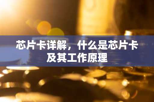 芯片卡详解，什么是芯片卡及其工作原理