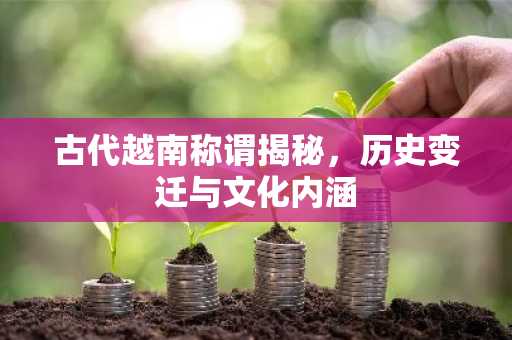 古代越南称谓揭秘，历史变迁与文化内涵